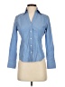 Gap Blue Long Sleeve Button-Down Shirt Size XS - photo 1