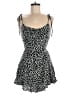 Shein 100% Viscose Polka Dots Black Romper Size 6 - photo 1