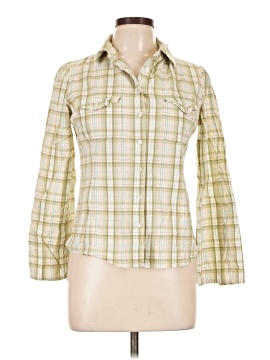 Active Basic Long Sleeve Button Down Shirt