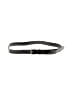 Assorted Brands Gray Black Leather Belt Size Sm - Med - photo 1