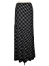 Matty M Stripes Black Casual Skirt Size XL - photo 2