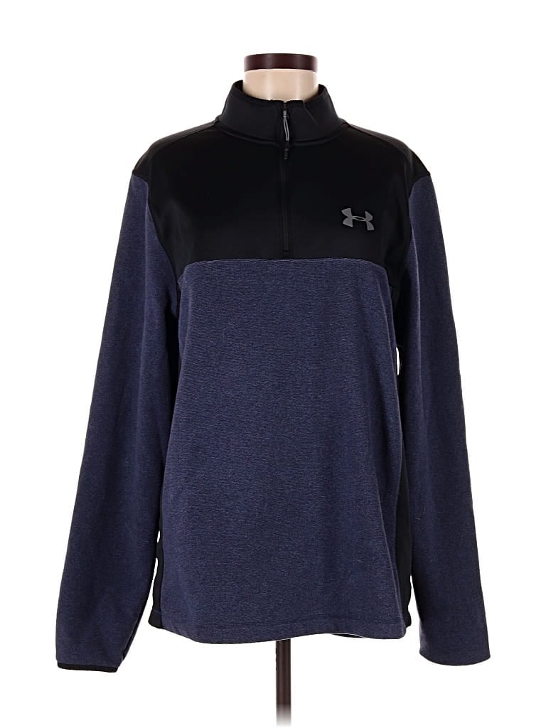 Pre-owned Under Armour Pullover Sweater In Blue