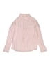 Zara Stripes Pink Long Sleeve Button-Down Shirt Size 11 - photo 1