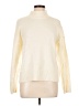 Olivia Sky Ivory Turtleneck Sweater Size L - photo 1
