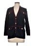 Maje 100% Cotton Black Blue Blazer Size L (estimated) - photo 1