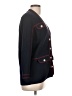 Maje 100% Cotton Black Blue Blazer Size L (estimated) - photo 4