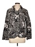 Chico's Print Black Jacket Size Lg (2.5) - photo 1