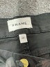 FRAME 100% Cotton Black Jeans Size 28 waist - photo 7
