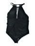 Unbranded Solid Black One Piece Swimsuit Size 20W - photo 1