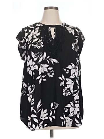 Daniel Rainn Short Sleeve Blouse (view 1)