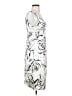 Mica Graphic Silver Cocktail Dress Size 4 - photo 4
