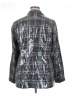 Torrid Plaid Silver Gray Blazer Size 1X Plus (1) - photo 2