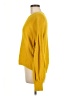 RACHEL Rachel Roy Solid Yellow Pullover Sweater Size M - photo 5