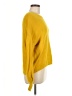 RACHEL Rachel Roy Solid Yellow Pullover Sweater Size M - photo 4