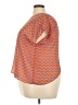 Spin 100% Polyester Orange Short Sleeve Top Size 3X (estimated) - photo 5