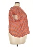 Spin 100% Polyester Orange Short Sleeve Top Size 3X (estimated) - photo 4