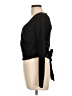 Susana Monaco Black Long Sleeve Top Size L - photo 5