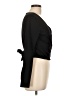 Susana Monaco Black Long Sleeve Top Size L - photo 4