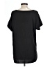 Soma Black Short Sleeve Blouse Size L - photo 2