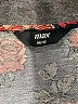 MAX Floral Black Casual Dress Size 12 - photo 7