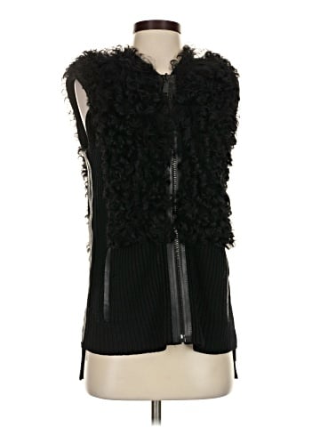 Elie Tahari Faux Fur Vest (view 1)