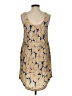 Club Monaco 100% Polyester Graphic Tan Cocktail Dress Size 0 - photo 2