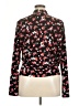 Banana Republic Floral Black Long Sleeve Blouse Size XL - photo 2