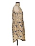 Club Monaco 100% Polyester Graphic Tan Cocktail Dress Size 0 - photo 4