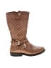 Dream Pairs Brown Tan Boots Size 2 (youth) - photo 1