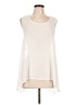 Linea Domani 100% Polyester Ivory Sleeveless Blouse Size 10 - photo 1