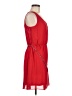 A. Byer 100% Polyester Solid Red Casual Dress Size M - photo 4