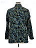 J.Jill 100% Cotton Paisley Teal Blue Long Sleeve Button-Down Shirt Size XL - photo 2