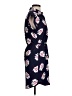 Express Outlet 100% Polyester Tropical Blue Casual Dress Size XS - photo 4