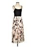 Unbranded 100% Polyester Tan Ivory Cocktail Dress Size S - photo 1