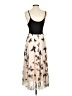 Unbranded 100% Polyester Tan Ivory Cocktail Dress Size S - photo 2