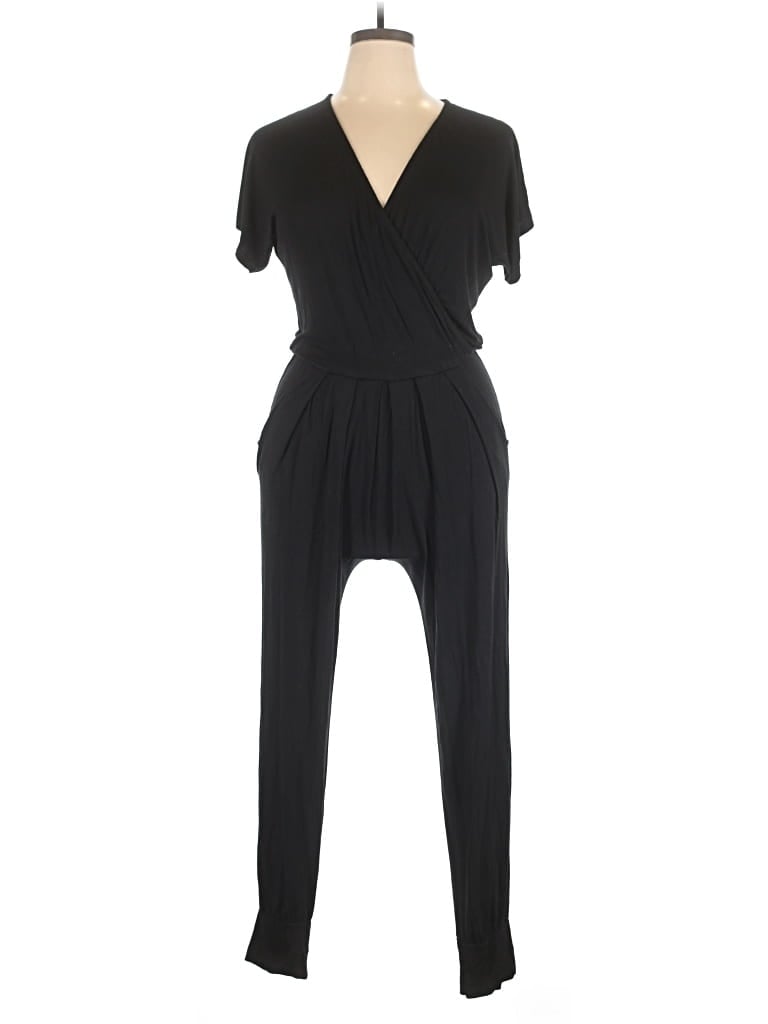Pre-owned Loveappella Jumpsuit In Black