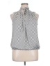 Max Studio Silver White Sleeveless Blouse Size XL - photo 1