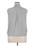 Max Studio Silver White Sleeveless Blouse Size XL - photo 2