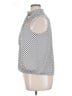 Max Studio Silver White Sleeveless Blouse Size XL - photo 5