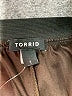 Torrid Metallic Silver Casual Skirt Size 1X Plus (1) - photo 4