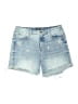 Aqua Stars Blue Denim Shorts Size 28 waist - photo 1