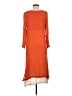 Assorted Brands Orange Casual Dress Size M - photo 2