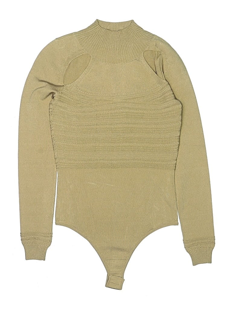 Cushnie Et Ochs Bodysuit In Green
