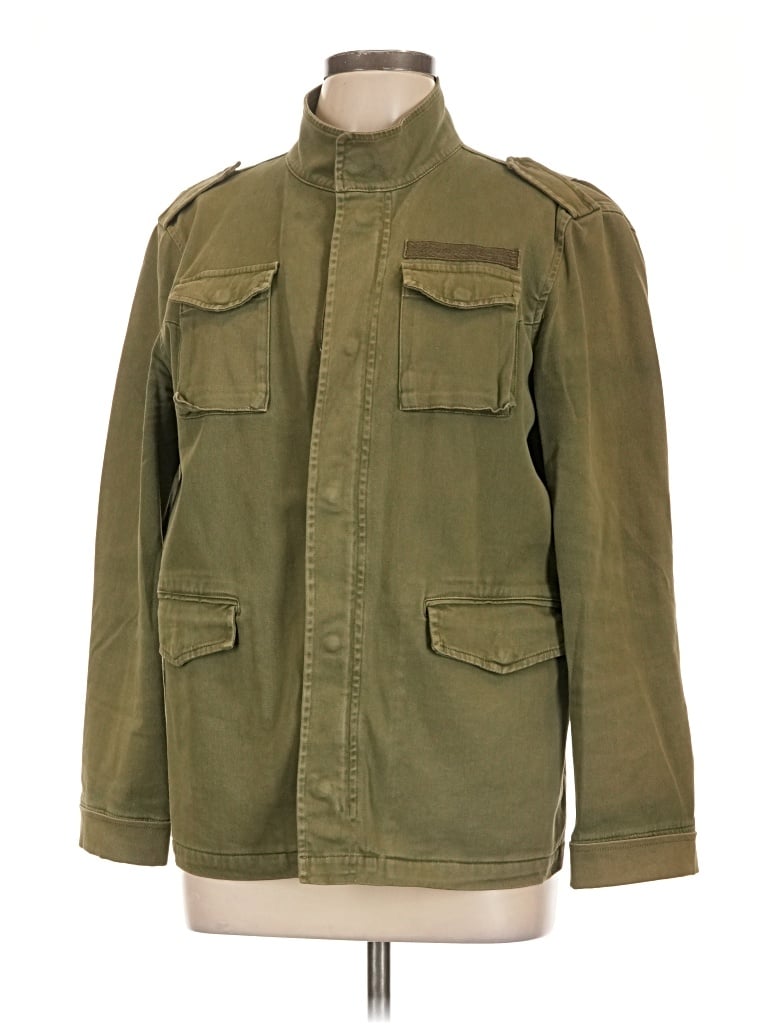 Pre-owned Anine Bing Jacket In Green