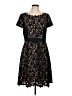 Nue by Shani 100% Polyester Hearts Black Cocktail Dress Size 12 - photo 1