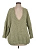 Pol 100% Polyester Green Pullover Sweater Size S - photo 1