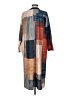 Unbranded Graphic Tan Blue Casual Dress Size S - photo 2