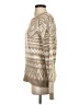 Cupcakes & Cashmere Argyle Tan Pullover Sweater Size S - photo 5