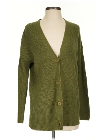 Madewell V-Neck Button-Front Long Cardigan Sweater (view 1)