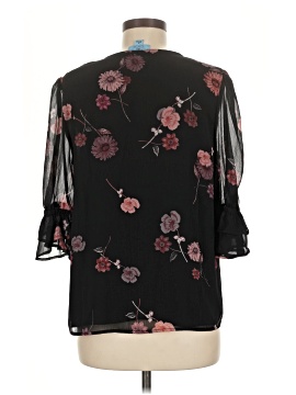 CeCe 3/4 Sleeve Blouse (view 2)